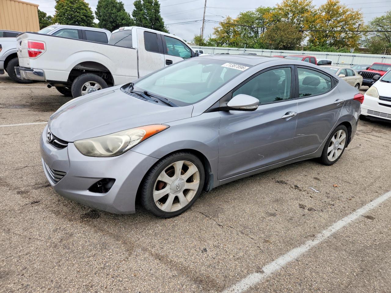 2013 HYUNDAI ELANTRA LIMITED | KMHDH4AE4DU680233 | UPCARS