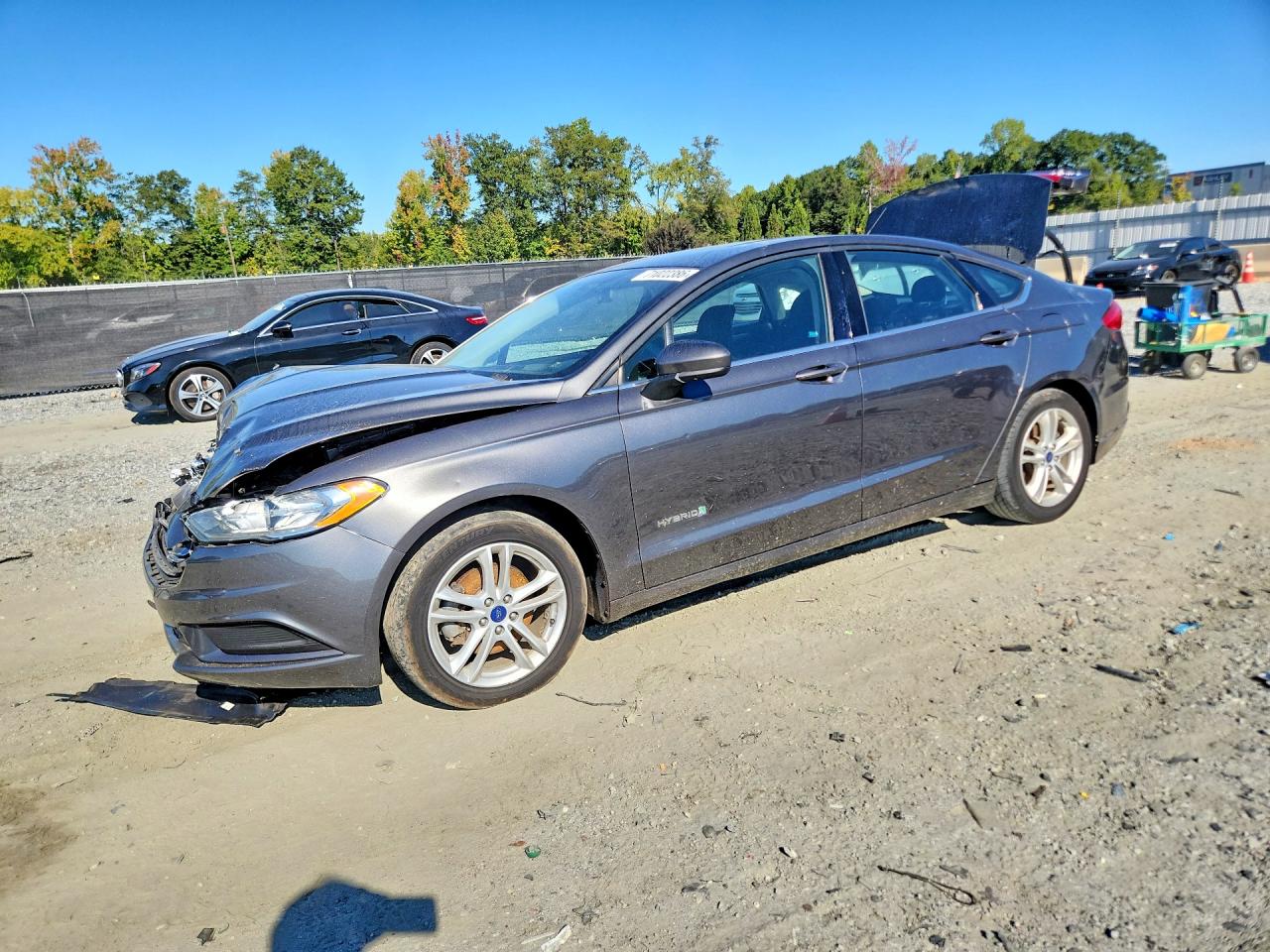 2018 FORD FUSION SE HYBRID | 3FA6P0LU9JR116597 | UPCARS