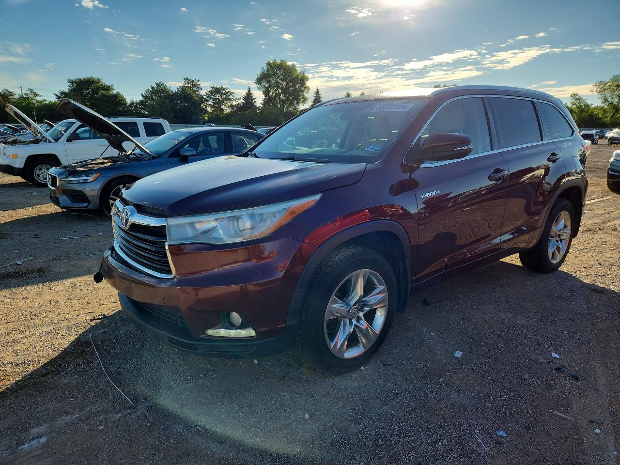 2014 TOYOTA HIGHLANDER LIMITED | 5TDDCRFH2ES006851 | UPCARS