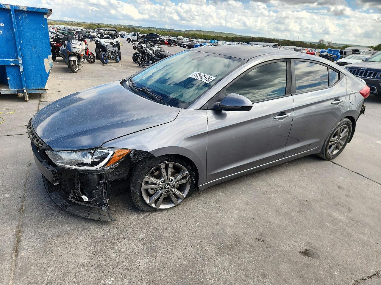 2018 HYUNDAI ELANTRA SEL | 5NPD84LFXJH359099 | UPCARS