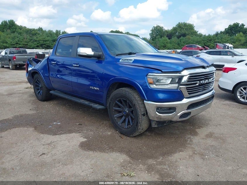 2019 RAM 1500 LARAMIE  4X4 5'7 BOX | 1C6SRFJT6KN619726 | UPCARS