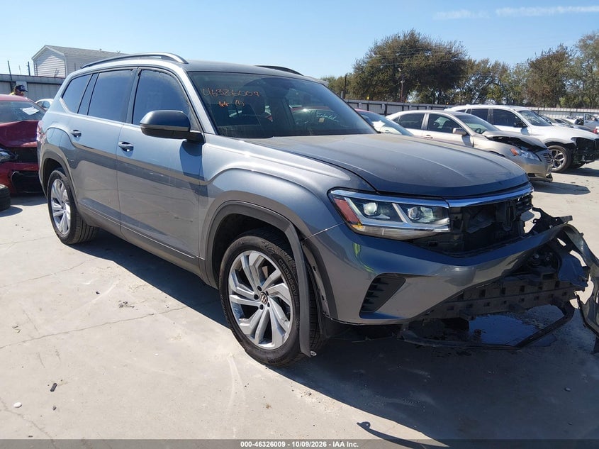 2022 VOLKSWAGEN ATLAS 3.6L V6 SE W/TECHNOLOGY | 1V2JR2CA1NC536857 | UPCARS