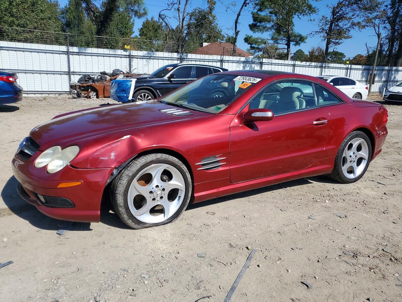 2005 MERCEDES-BENZ SL-CLASS 500 | WDBSK75F05F093792 | UPCARS