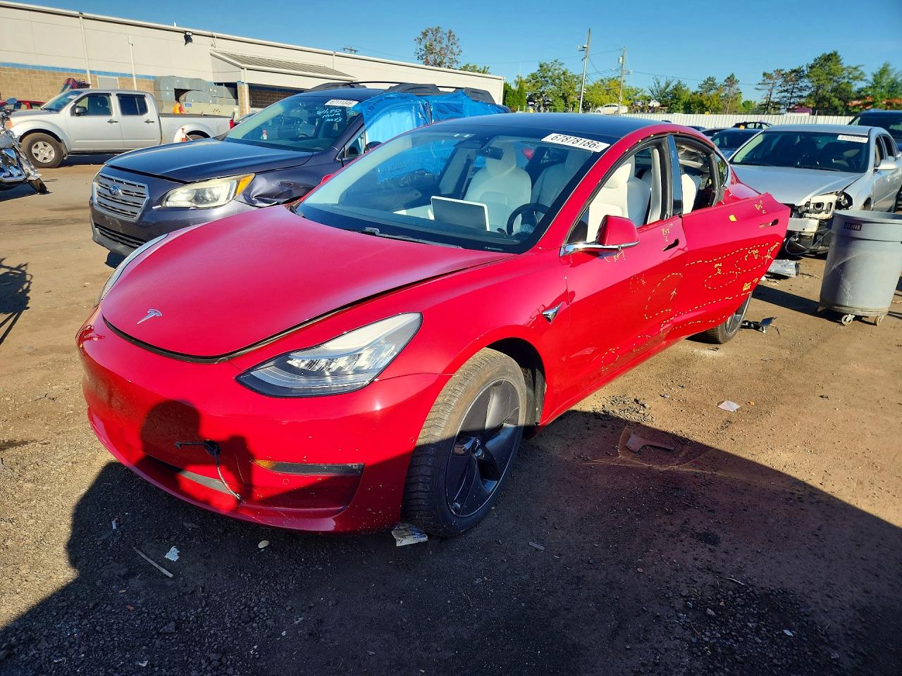 2018 TESLA MODEL 3 | 5YJ3E1EB7JF075117 | UPCARS
