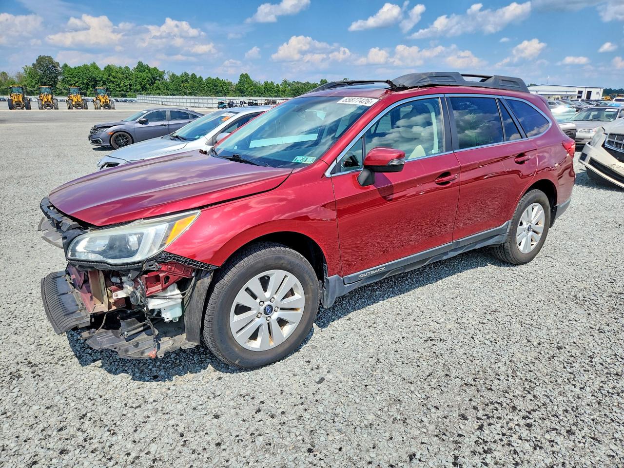 2015 SUBARU OUTBACK 2.5I PREMIUM | 4S4BSAHC1F3287259 | UPCARS