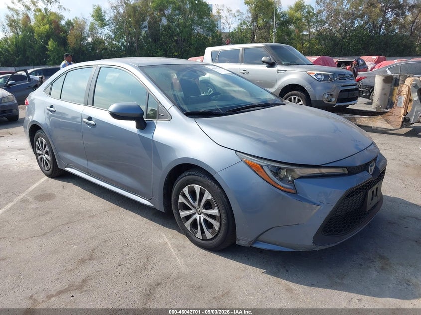 2022 TOYOTA COROLLA HYBRID LE | JTDEAMDE8NJ045124 | UPCARS