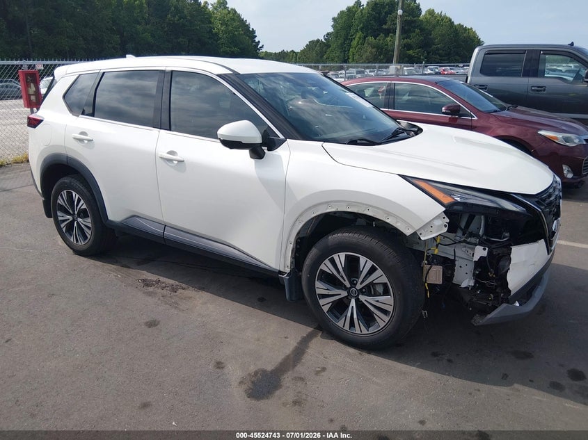 2021 NISSAN ROGUE SV FWD | 5N1AT3BAXMC785694 | UPCARS