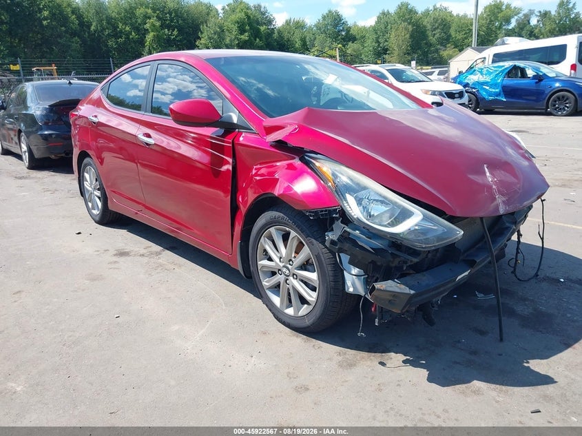 2016 HYUNDAI ELANTRA SE | 5NPDH4AE7GH653689 | UPCARS