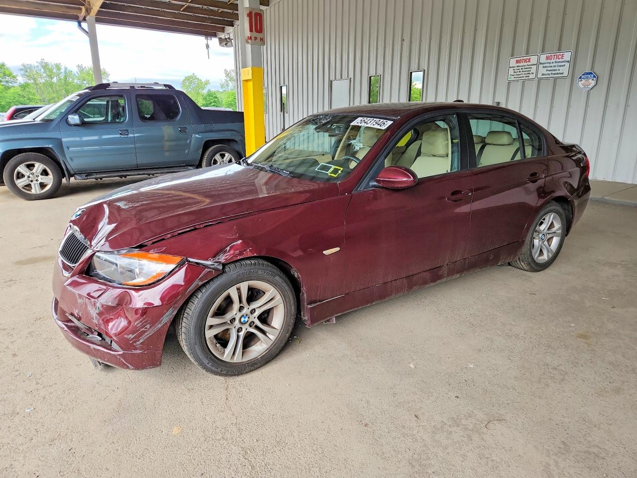 2008 BMW 3 SERIES XI SULEV | WBAVC73578KX91668 | UPCARS