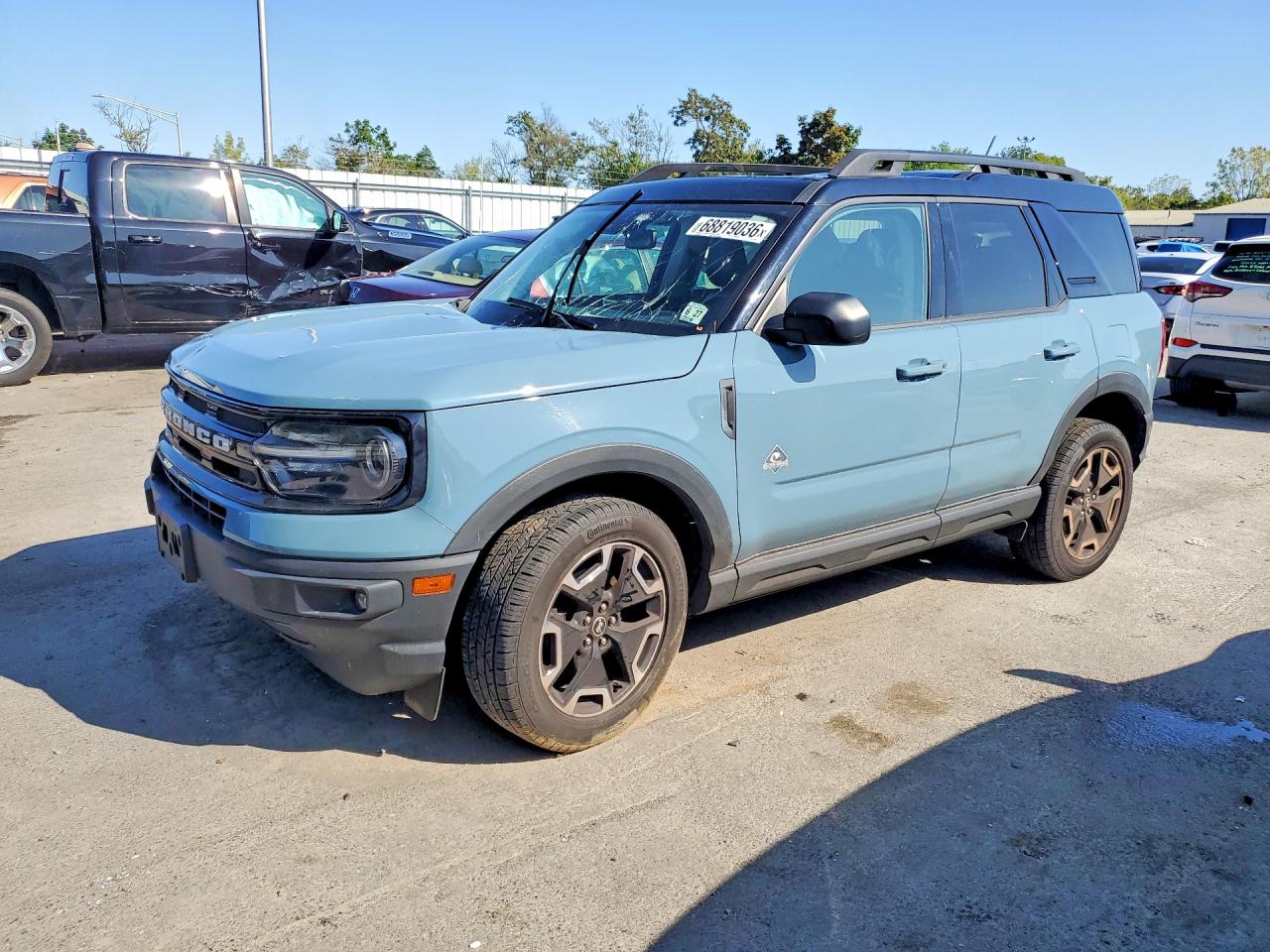 2022 FORD BRONC OUTER BANKS | 3FMCR9C69NRD38684 | UPCARS