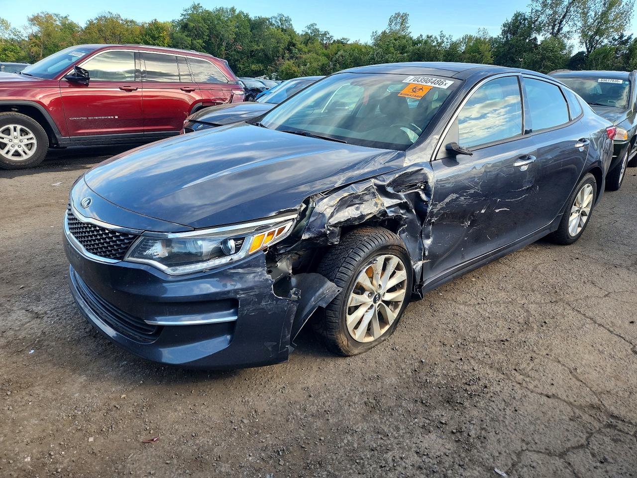 2018 KIA OPTIMA EX | 5XXGU4L38JG216467 | UPCARS