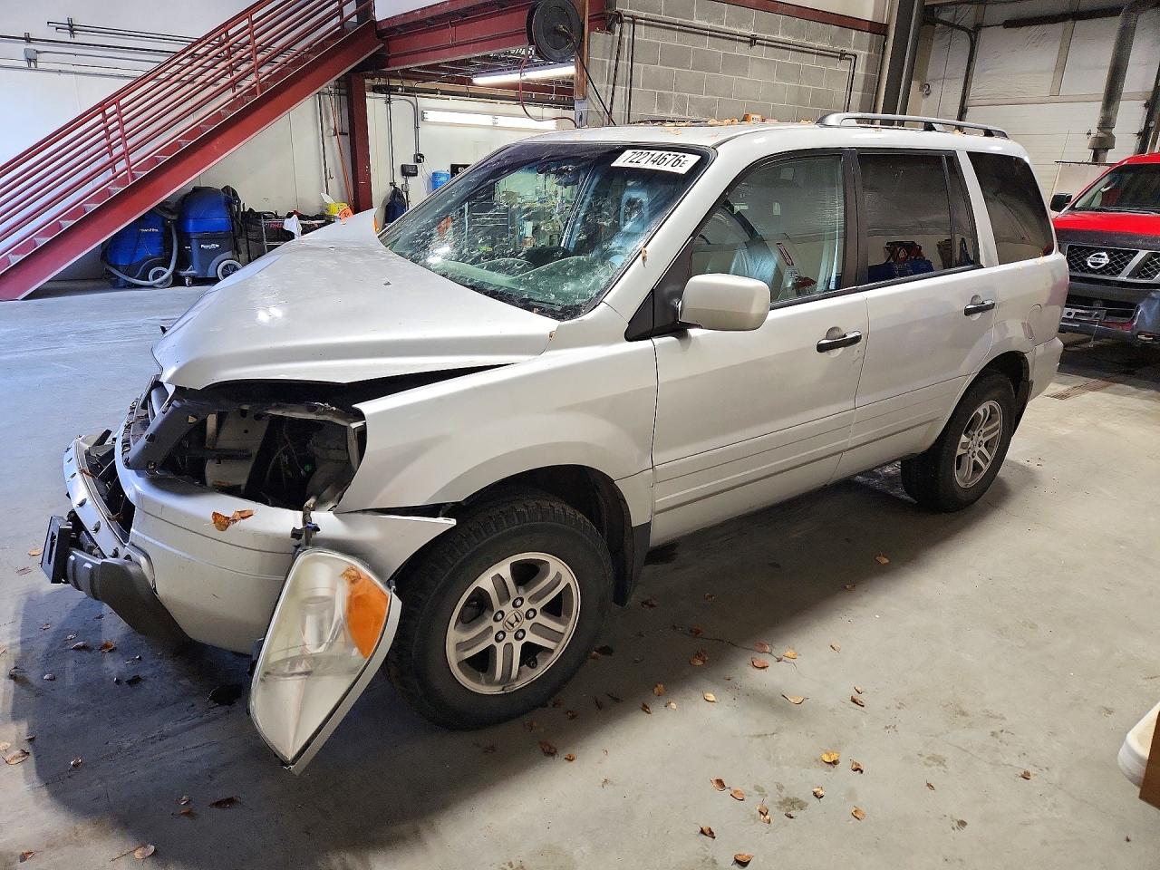 2005 HONDA PILOT EXL | 2HKYF18595H001665 | UPCARS