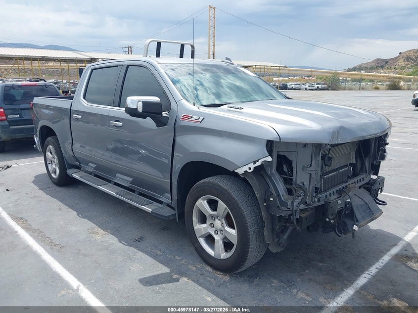2022 CHEVROLET SILVERADO 1500 LTD 4WD  SHORT BED LTZ | 1GCUYGET6NZ186040 | UPCARS