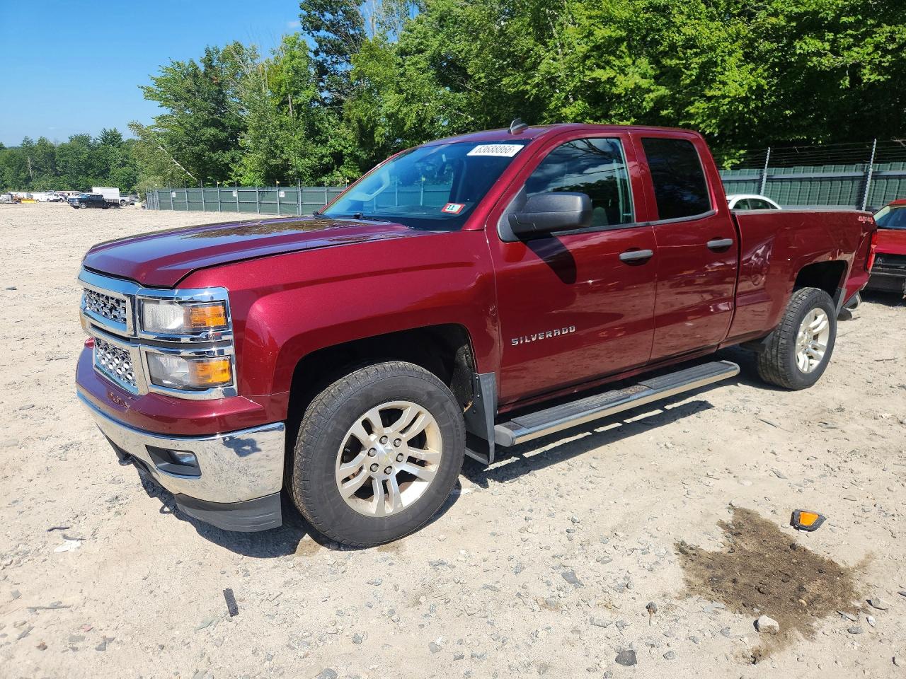 2014 CHEVROLET SILVERADO K1500 LT | 1GCVKREC4EZ307648 | UPCARS
