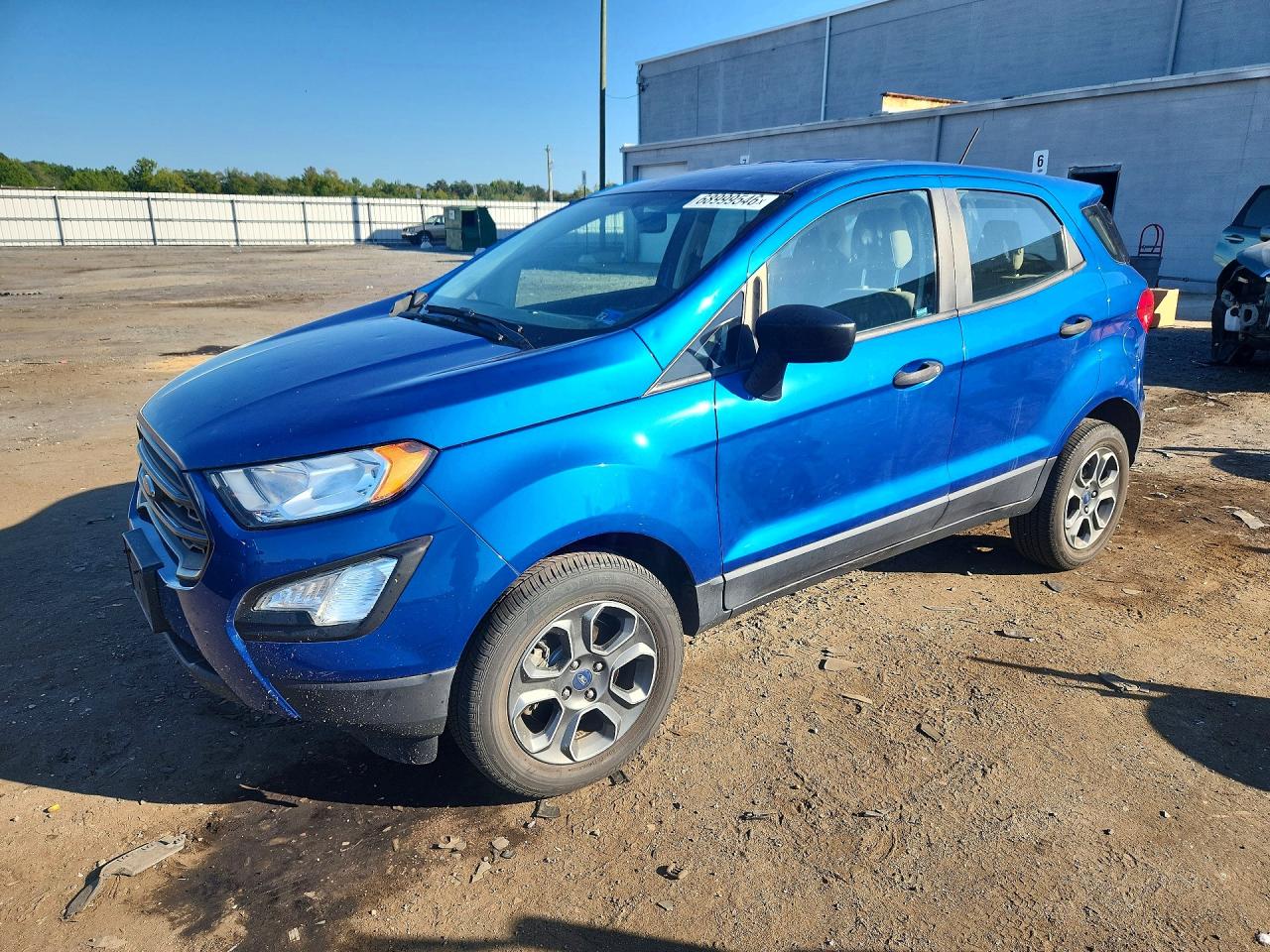 2019 FORD ECOSPORT S | MAJ6S3FL5KC286149 | UPCARS