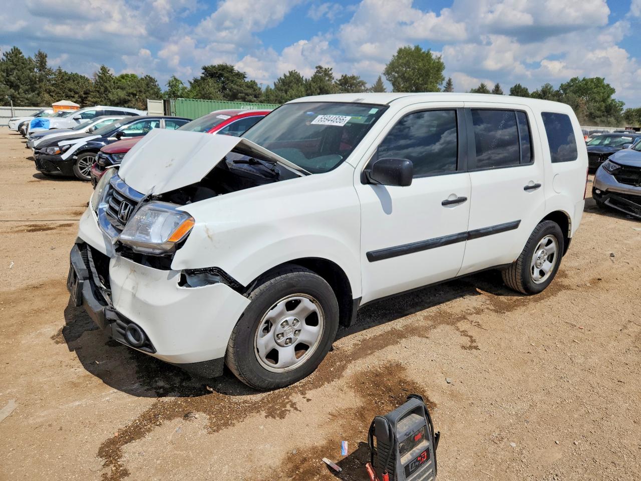 2015 HONDA PILOT LX | 5FNYF4H22FB014443 | UPCARS