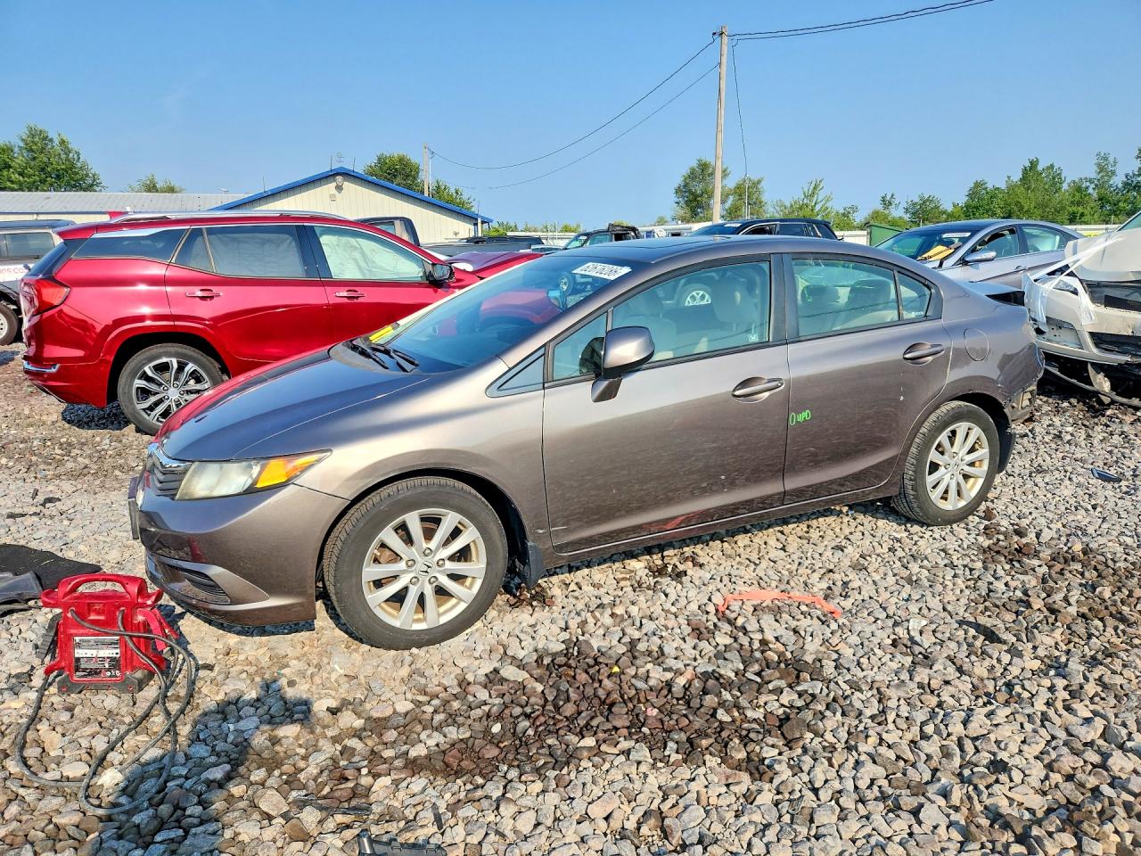 2012 HONDA CIVIC EX | 19XFB2F89CE020563 | UPCARS