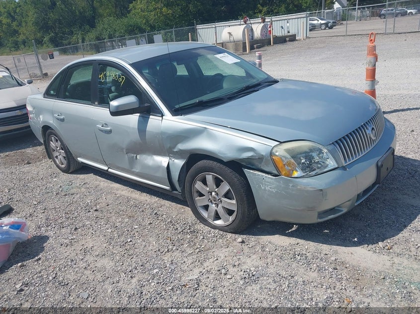 2007 MERCURY MONTEGO LUXURY | 1MEFM40167G602626 | UPCARS
