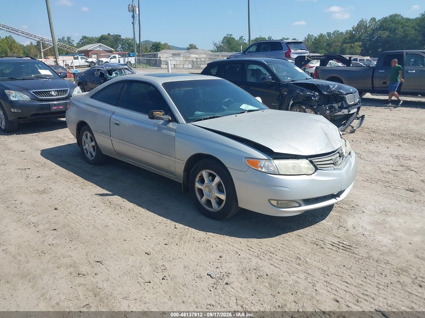 2002 TOYOTA CAMRY SOLARA SE V6 | 2T1CF22P72C595195 | UPCARS