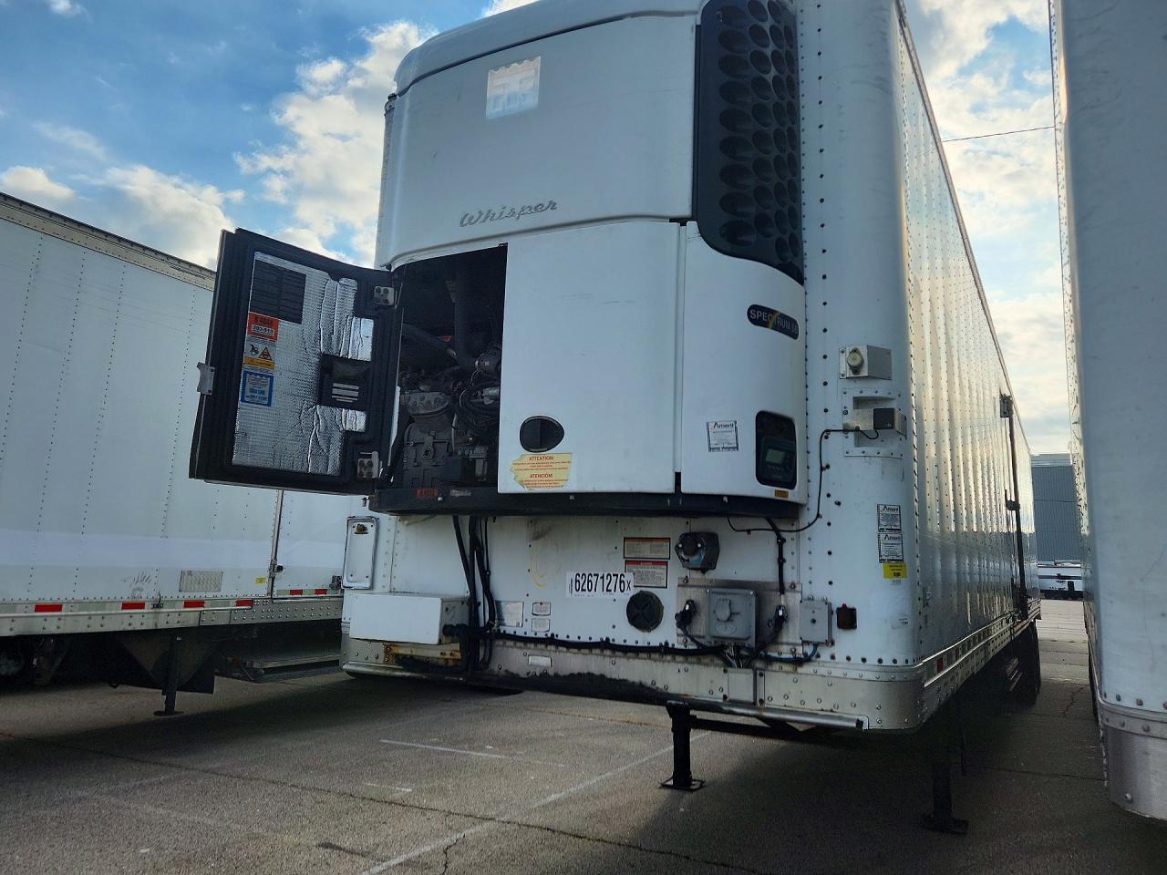 2015 GREAT DANE TRAILERS REEFER GREAT DANE ECM-1113-11148 REFRIGERATED VAN TRAILER | 1GRAA9624FE701981 | UPCARS