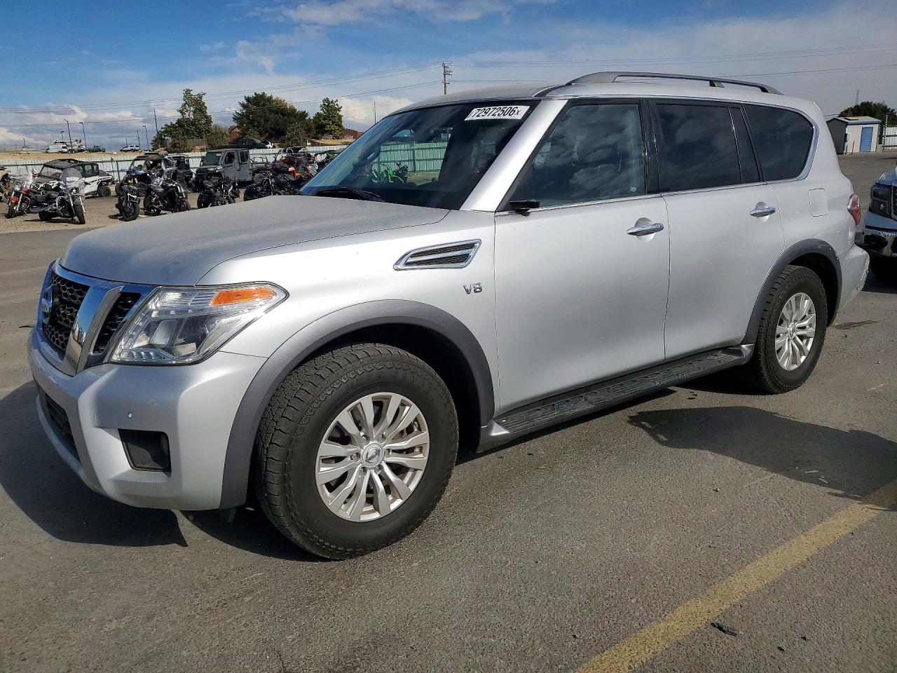 2018 NISSAN ARMADA SV | JN8AY2NC5J9553725 | UPCARS
