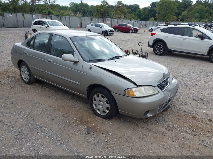 2002 NISSAN SENTRA GXE | 3N1CB51D82L606421 | UPCARS
