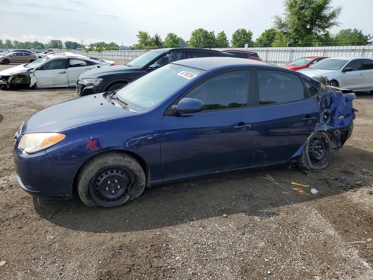 2010 HYUNDAI ELANTRA BLUE | KMHDU4AD9AU032725 | UPCARS