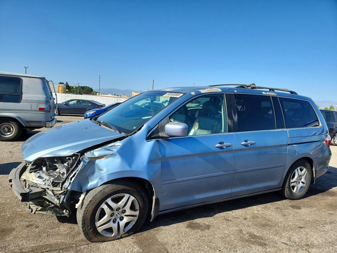 2007 HONDA ODYSSEY EXL | 5FNRL386X7B143249 | UPCARS