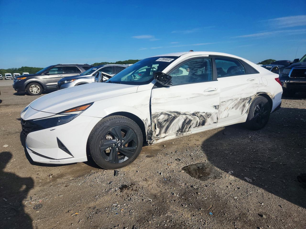 2023 HYUNDAI ELANTRA BLUE | KMHLM4AJ9PU054783 | UPCARS