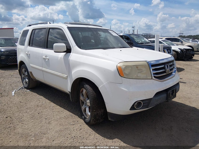 2014 HONDA PILOT EX-L | 5FNYF3H52EB014915 | UPCARS