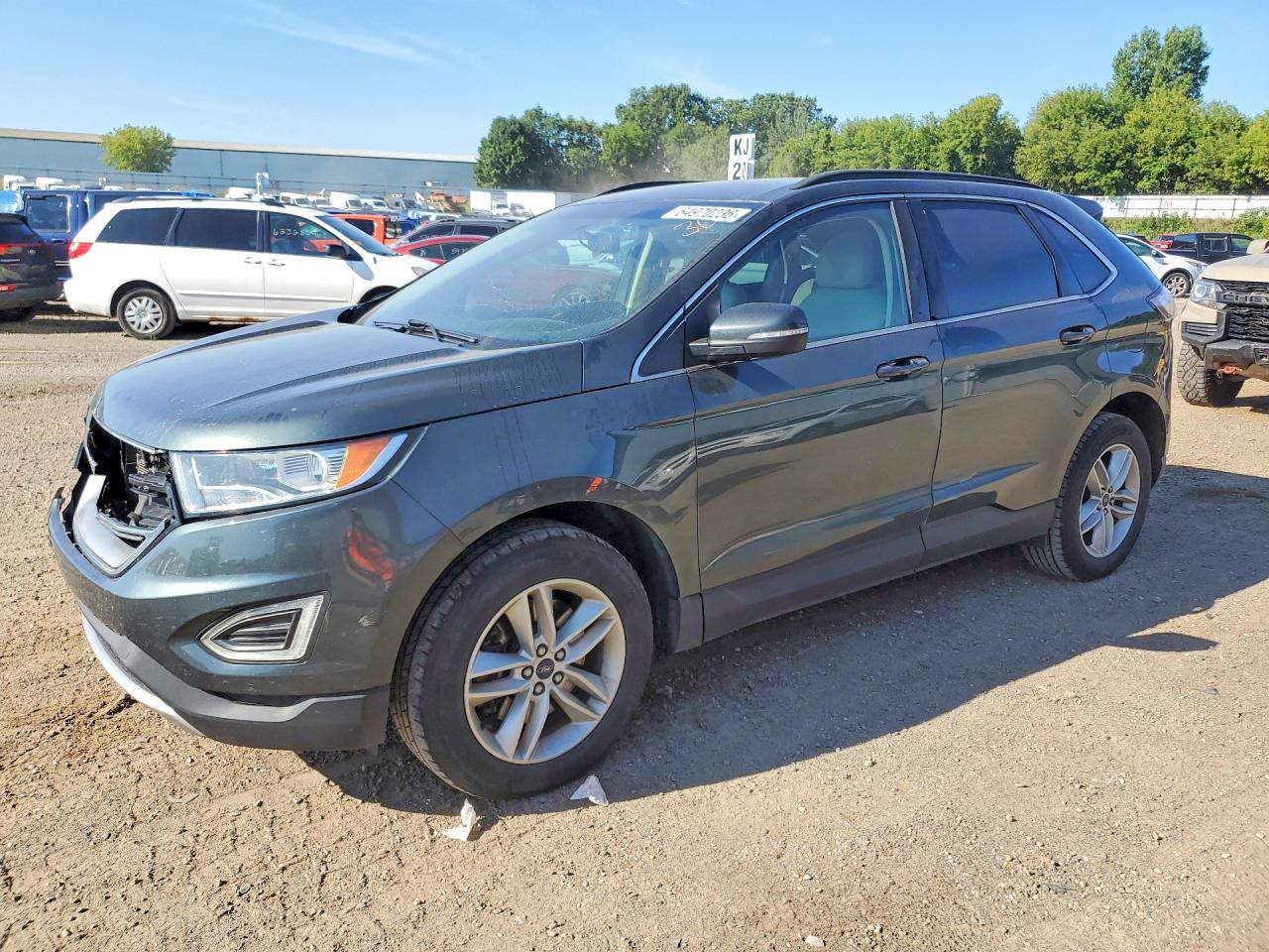 2015 FORD EDGE SEL | 2FMTK4J88FBC15891 | UPCARS