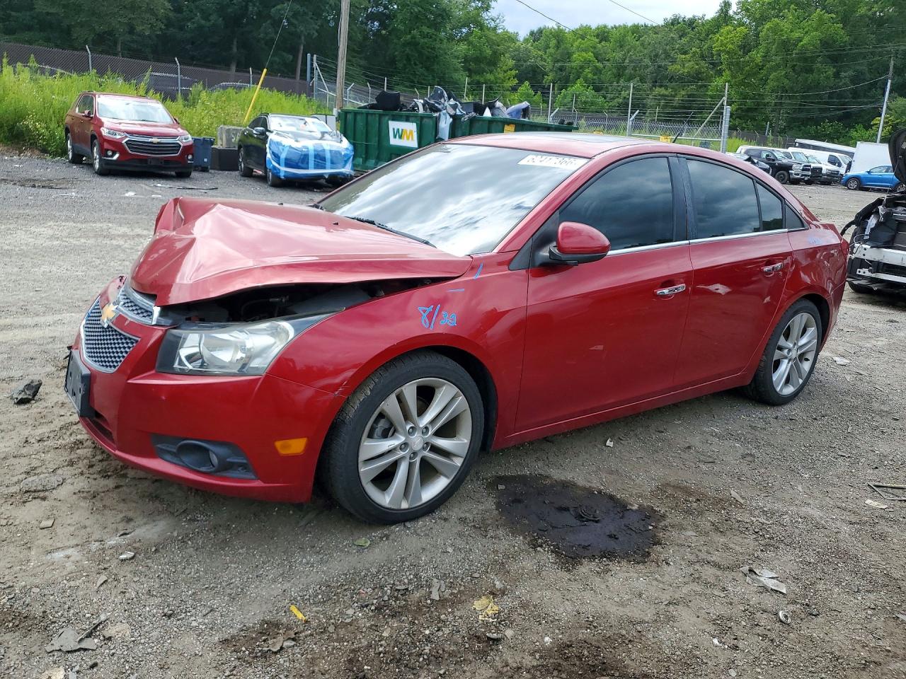 2014 CHEVROLET CRUZE LTZ | 1G1PG5SB1E7104347 | UPCARS