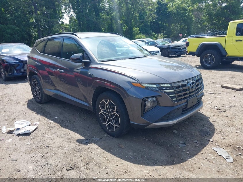 2022 HYUNDAI TUCSO N LINE | KM8JFCAE6NU123280 | UPCARS
