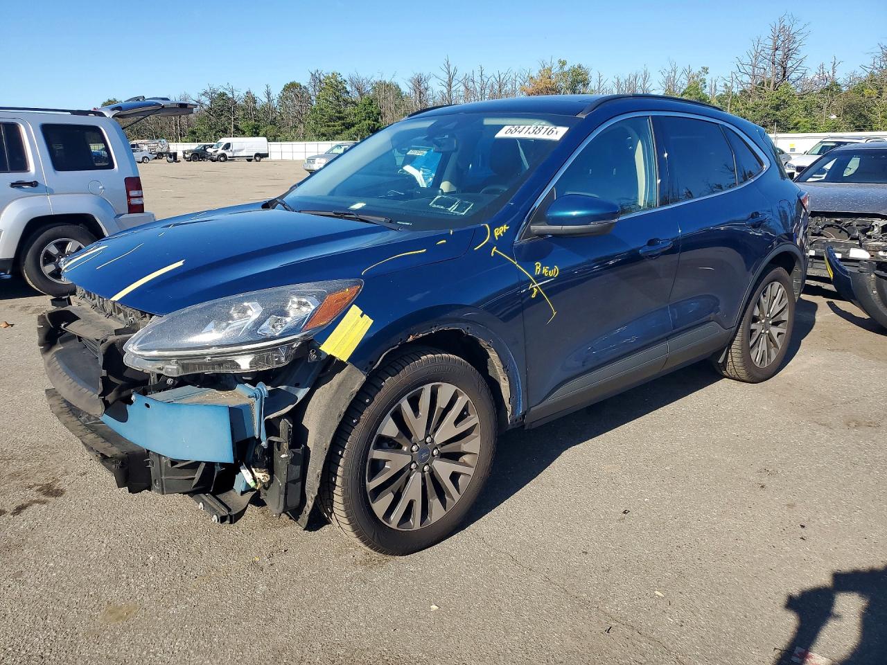 2020 FORD ESCAPE TITANIUM | 1FMCU9J9XLUA63859 | UPCARS