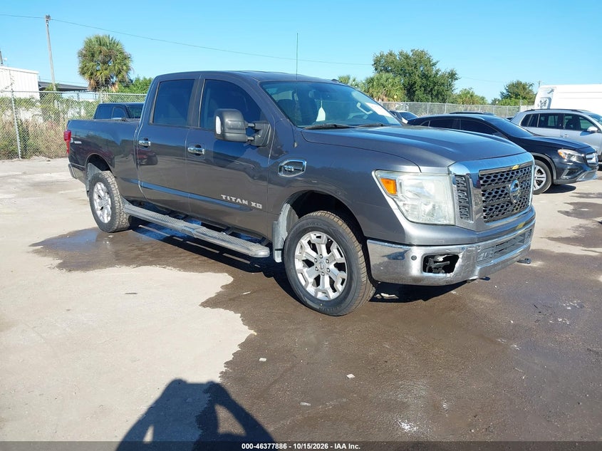 2017 NISSAN TITAN XD SV GAS | 1N6AA1F29HN502047 | UPCARS