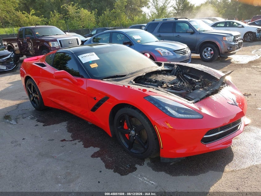 2014 CHEVROLET CORVETTE STINGRAY | 1G1YD2D72E5117219 | UPCARS
