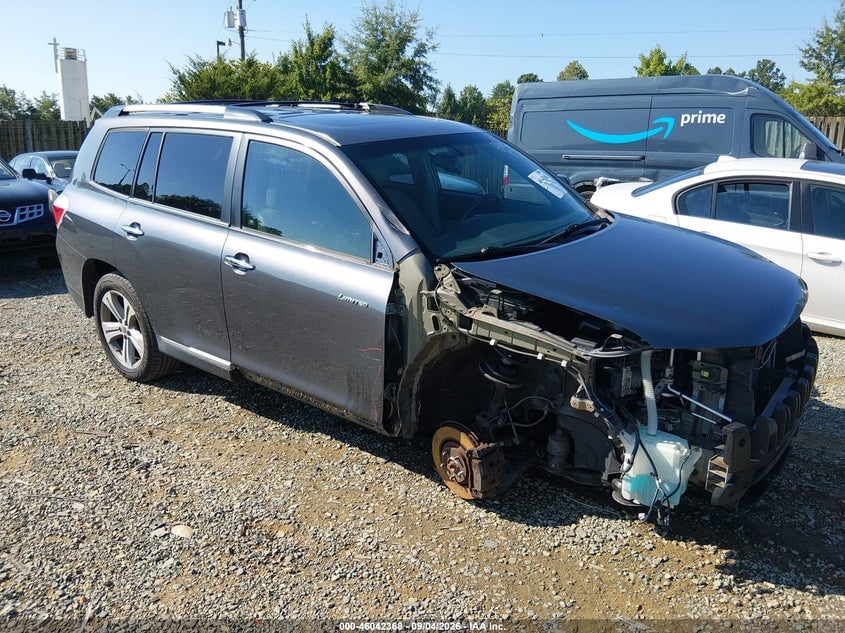 2013 TOYOTA HIGHLANDER LIMITED V6 | 5TDDK3EH1DS255755 | UPCARS
