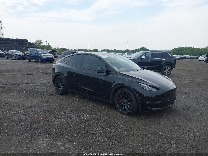 2022 TESLA MODEL Y PERFORMANCE DUAL MOTOR ALL-WHEEL DRIVE | 7SAYGDEF0NF511240 | UPCARS
