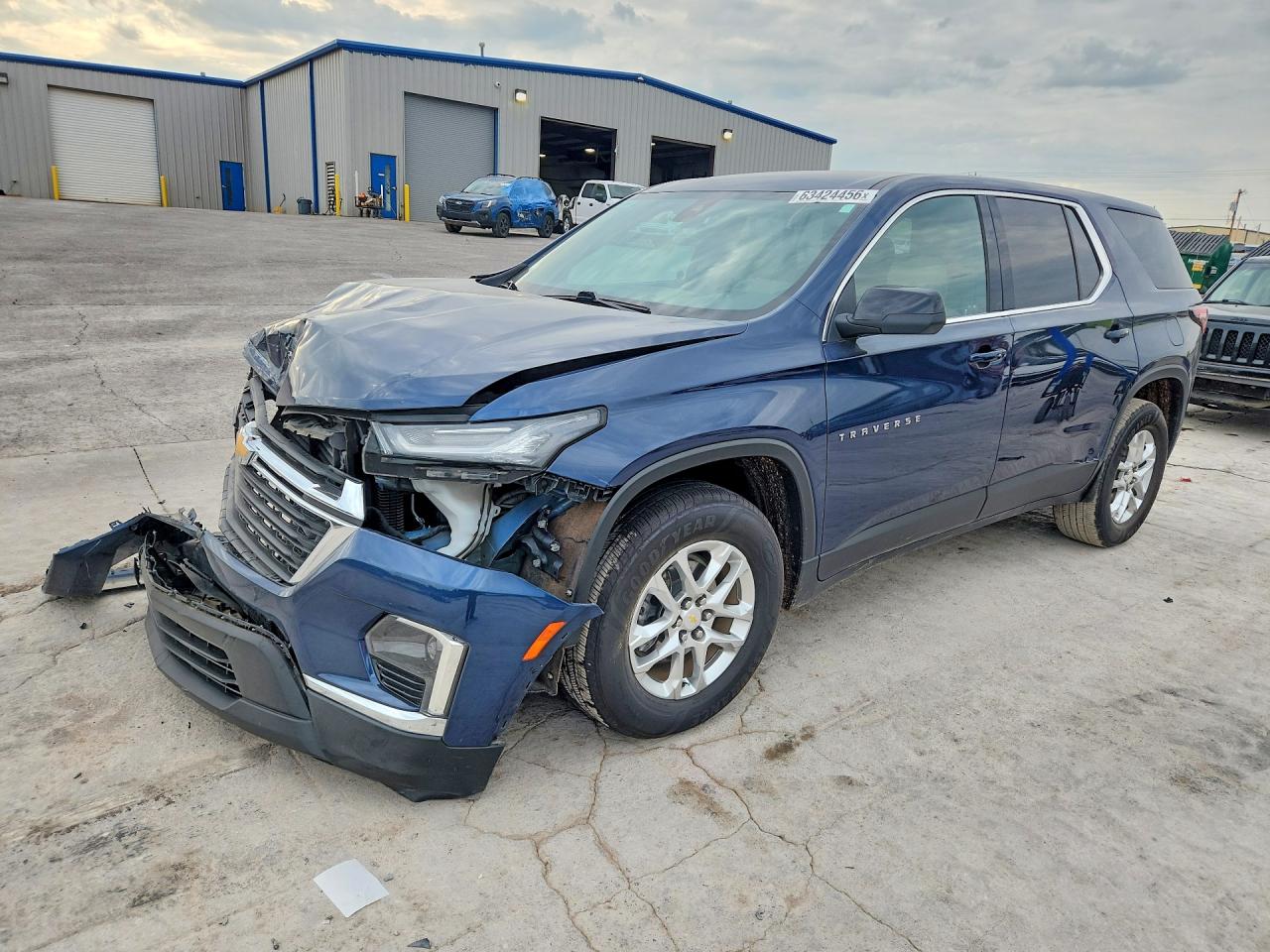 2022 CHEVROLET TRAVERSE LS | 1GNERFKW6NJ194218 | UPCARS