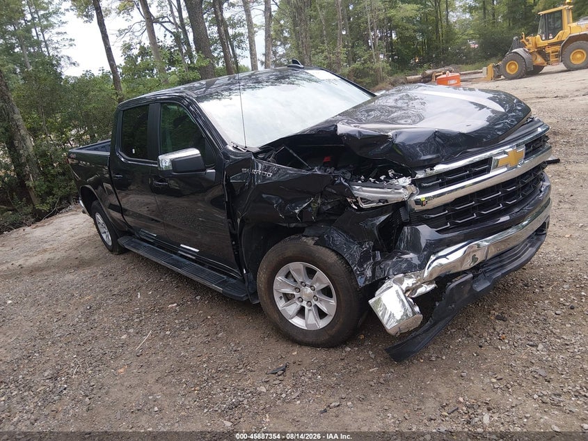 2024 CHEVROLET SILVERADO 1500 4WD  STANDARD BED LT | 1GCUDDED7RZ223654 | UPCARS