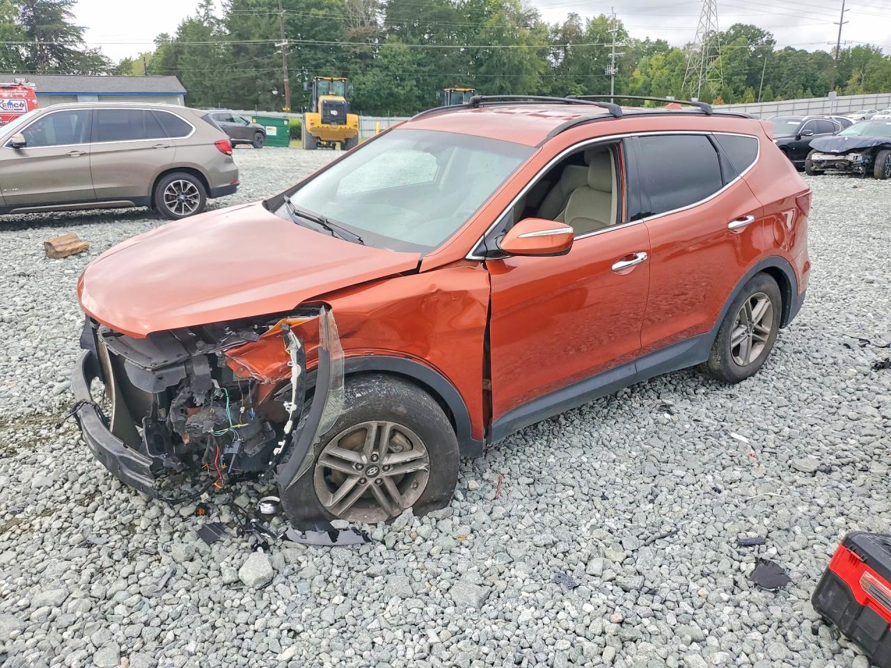 2017 HYUNDAI SANTA FE 2.4L | 5XYZU3LB1HG418292 | UPCARS