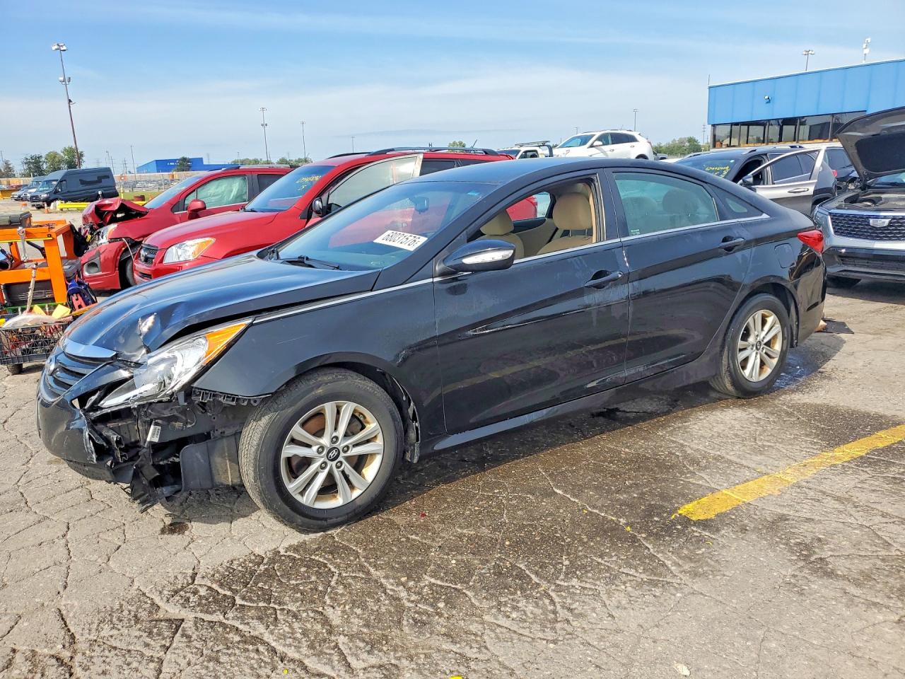 2014 HYUNDAI SONATA GLS | 5NPEB4AC2EH940665 | UPCARS