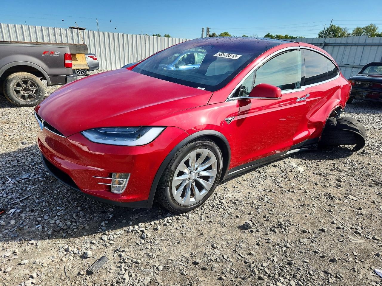 2021 TESLA MODEL X | 5YJXCAE26MF319285 | UPCARS