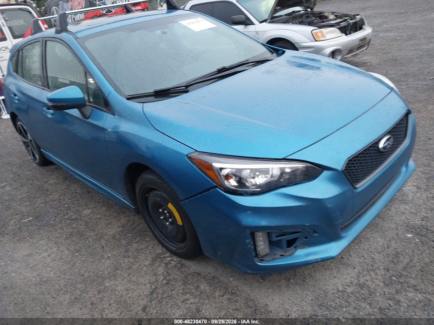 2019 SUBARU IMPREZA 2.0I SPORT | 4S3GTAM63K3710621 | UPCARS