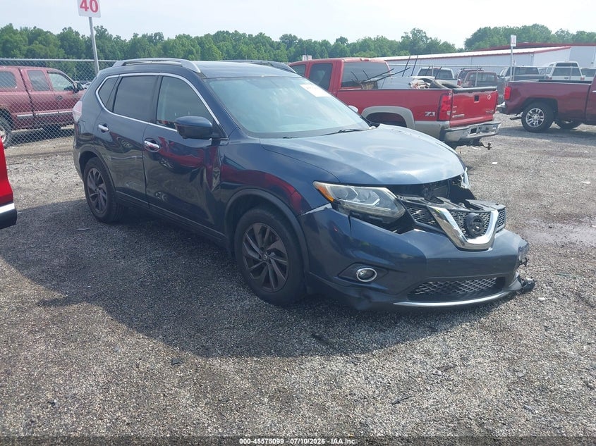 2016 NISSAN ROGUE SL | 5N1AT2MTXGC923604 | UPCARS