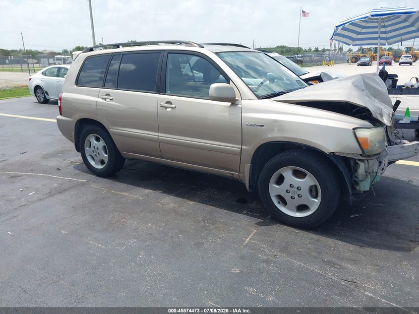 2004 TOYOTA HIGHLANDER LIMITED V6 | JTEDP21A740009697 | UPCARS