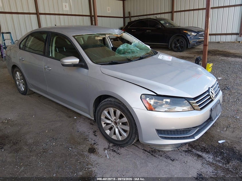 2012 VOLKSWAGEN PASSAT 2.5L S | 1VWAP7A36CC005365 | UPCARS