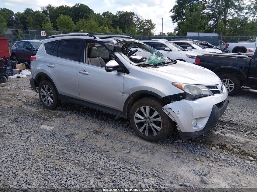 2015 TOYOTA RAV4 LIMITED | 2T3DFREV5FW338040 | UPCARS