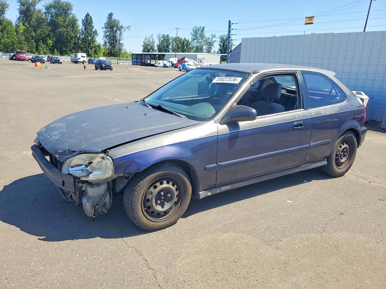 1999 HONDA CIVIC DX | 2HGEJ644XXH112105 | UPCARS