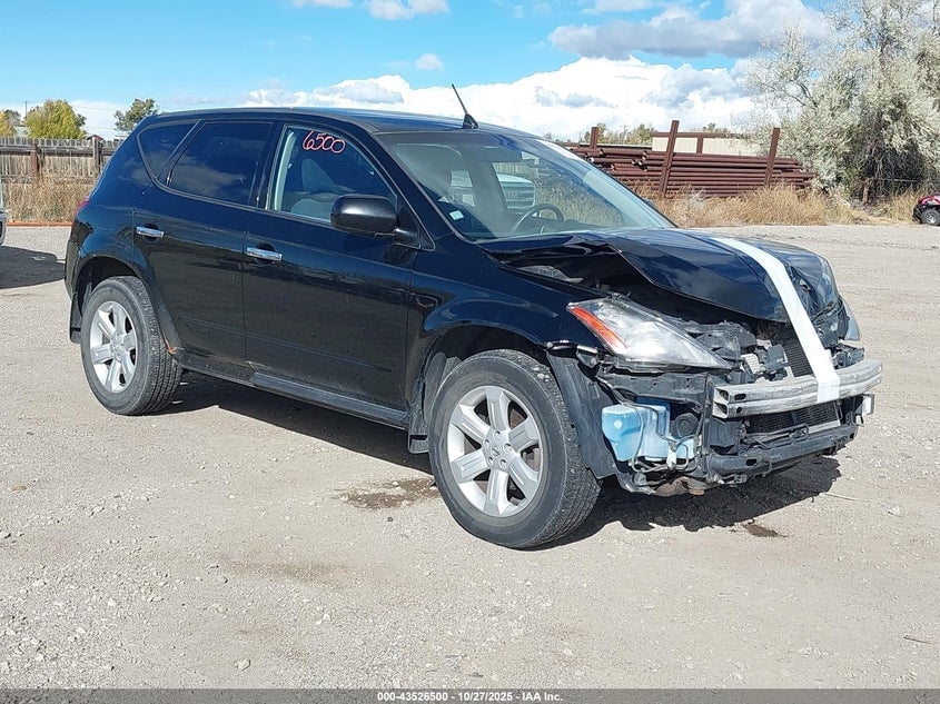 2006 NISSAN MURANO S | JN8AZ08W06W536864 | UPCARS